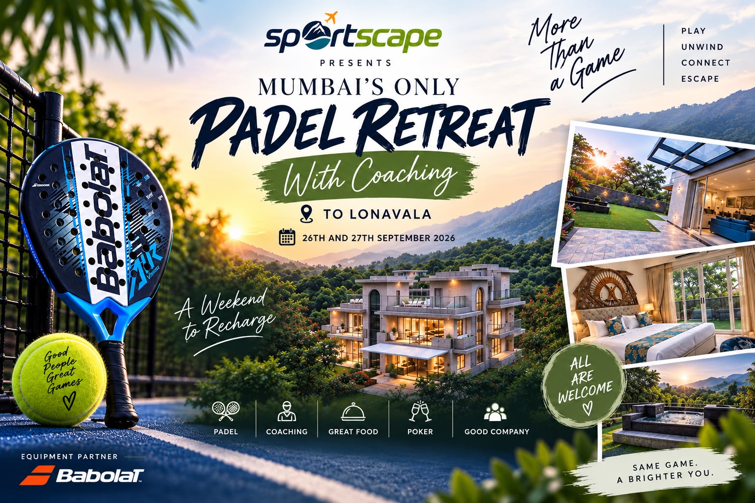 Padel Retreat — Lonavala