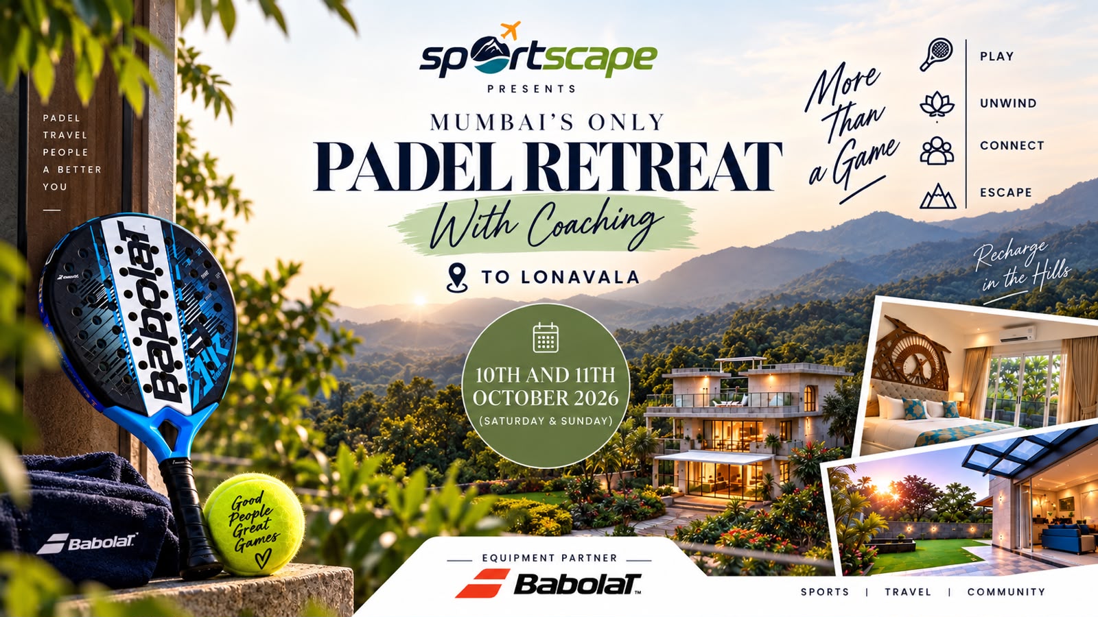 Padel Retreat — Lonavala